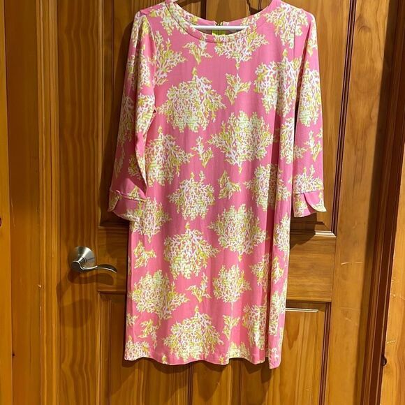 Crown & Ivy Pink Breezy Seaside Coral Print Small - Picture 2 of 9